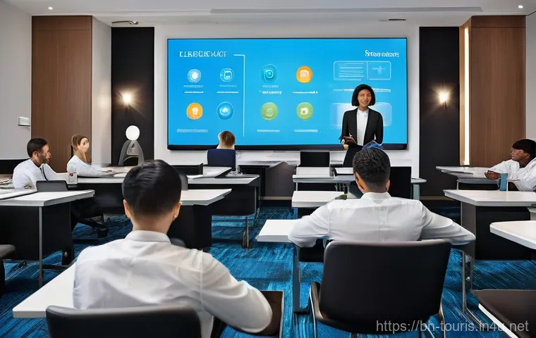 호텔 경영의 인사 관리 - **Prompt 1: The Heart of Hospitality - Happy Staff, Delighted Guests**
    A bright, inviting scene ...