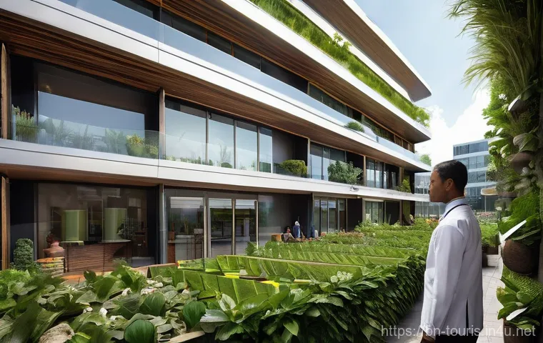 호텔 리더십과 조직 관리 - **Prompt:** "Guests enjoying a personalized and culturally rich experience within a boutique hotel s...