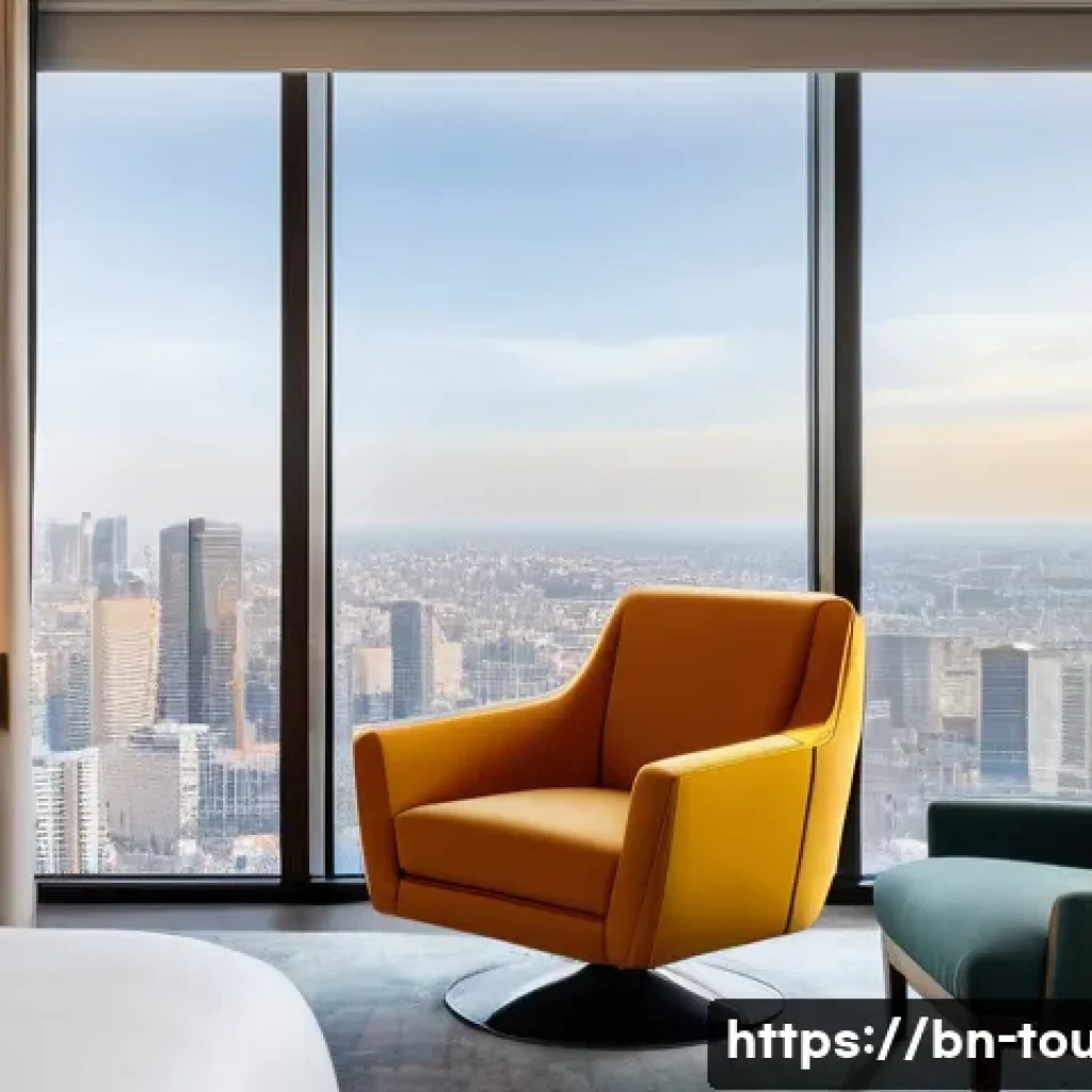 호텔 사업 모델의 변화 - **Prompt 1: Modern Hotel Suite with Smart Technology & Personalized Comfort**
    "A sleek, ultra-mo...